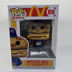 Funko Pop! Officer Mac‎ McDonald's McDonalds Ad Icons With Protector! #89